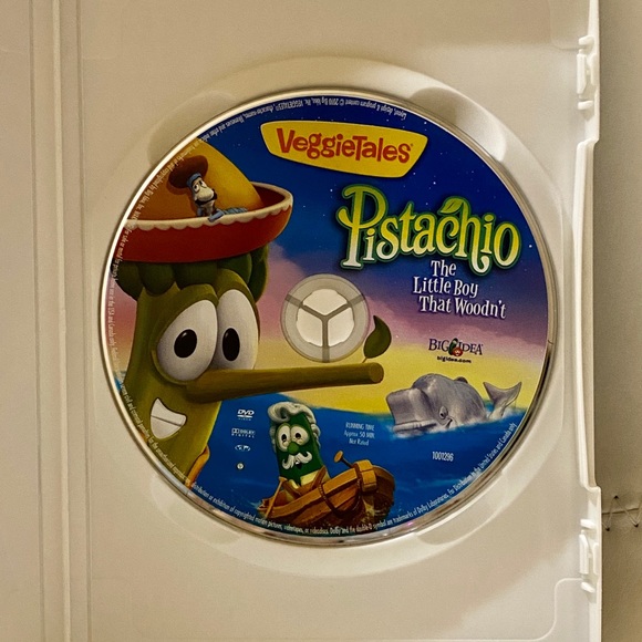 DVD VeggieTales Pistachio Little Boy That Woodn’t - Picture 2 of 3